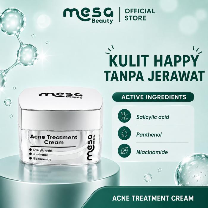Krim Jerawat Mesa Beauty Acne Treatment Cream